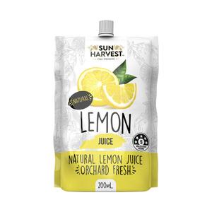 Sun Harvest Lemon Juice 200ml