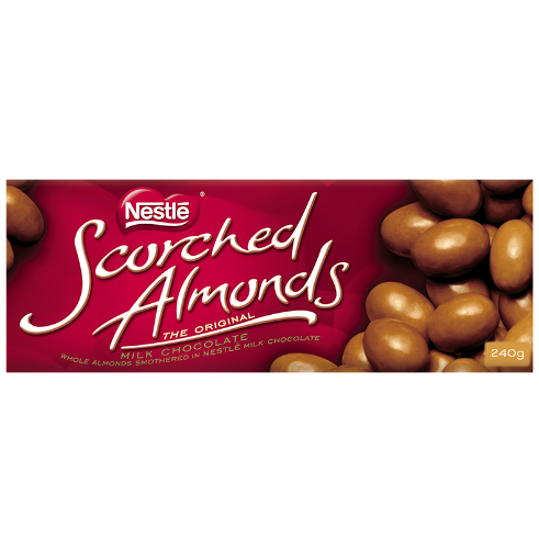 Nestle Milk Chocolate Scorched Almonds 240g