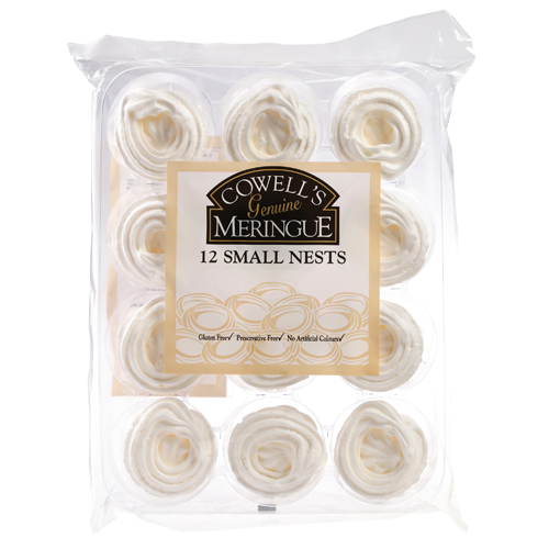 Cowell's Genuine Meringue 12 Small Nests