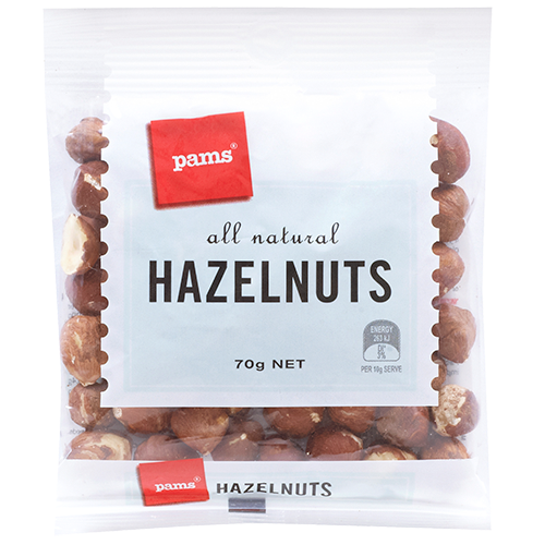 Pams Hazelnuts 70g