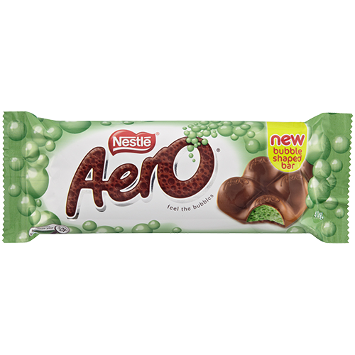 Nestle Aero Peppermint Chocolate Bar 40g