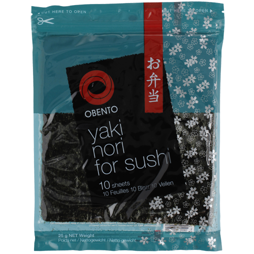 Obento Yaki Sushi Nori Sheet 10pk - 25g