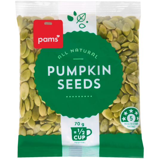 Pams Pumpkin Seeds 70g