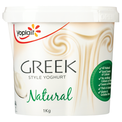 Yoplait Greek Style Natural Yoghurt 1kg