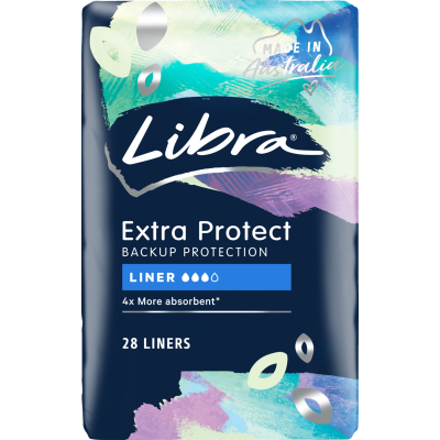 Libra Extra Protect Liners 28pk