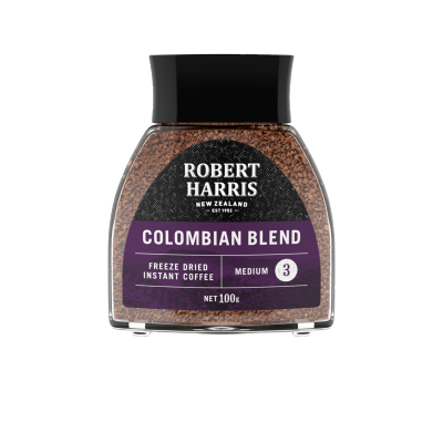 Robert Harris Colombian Blend Medium Freeze Dried Instant Coffee 100g