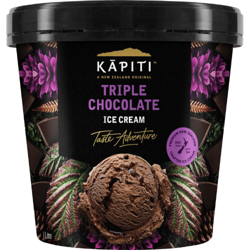 Kapiti Ice Cream Triple Chocolate 1L