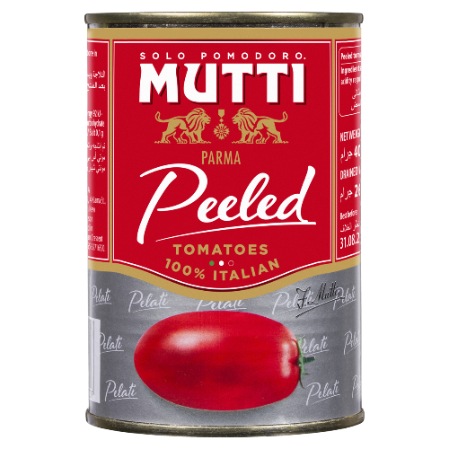 Mutti Whole Peeled Tomatoes 400g