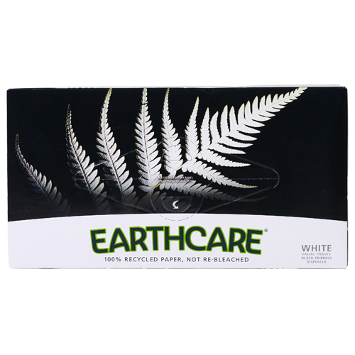 Earthcare Facial Tissue White 2ply 190pk