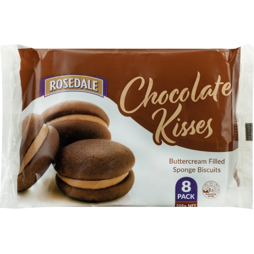 Rosedale Chocolate Kisses 8's