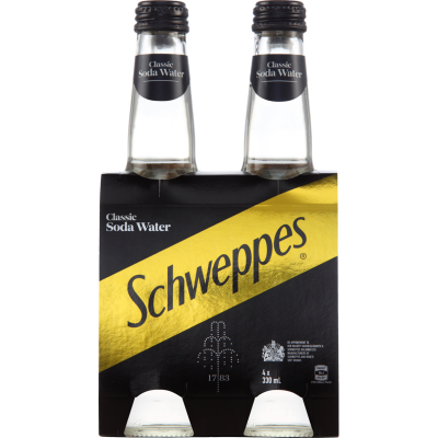 Schweppes Soda 330ml x 4pk