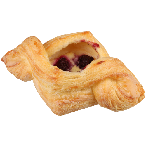 Yarrows Large Boysenberry & Custard Danish 4pk