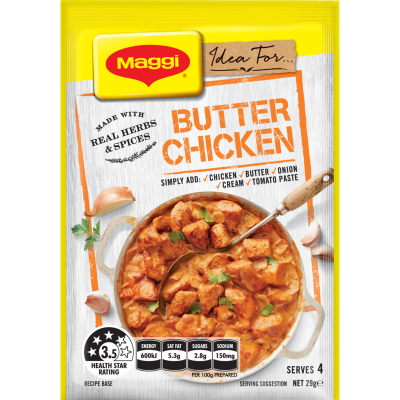 Maggi Butter Chicken Recipe Base 29g