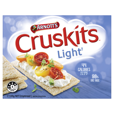 Arnotts Cruskits Low Fat Crispbread 125g