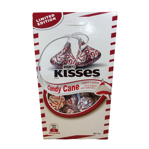 Hershey Candy Cane Kisses 117g