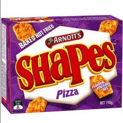 Arnotts Shapes Pizza Biscuits 175g