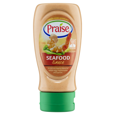 Praise Seafood Tartare Sauce Squeeze 250ml