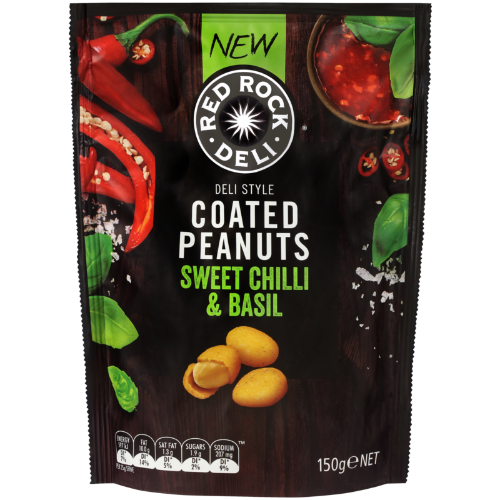 RRD Coated Nuts Sweet Chilli & Basil 150g