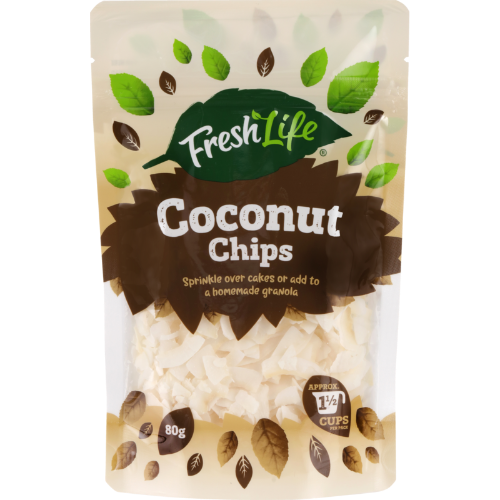 Fresh Life Coconut Chips 80g