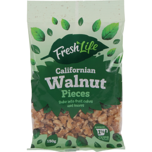 Fresh Life Californian Walnut Pieces 150g