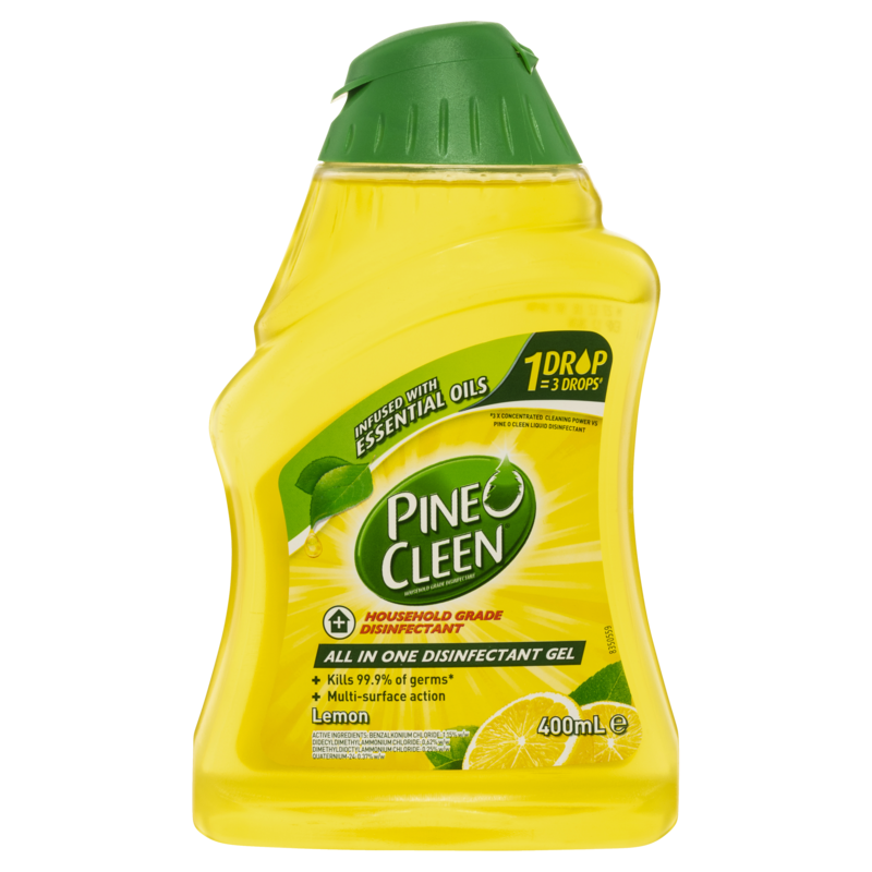 Pine O Cleen Lemon Disinfectant Gel 400ml