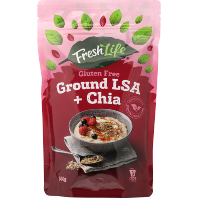 Fresh Life Gluten Free Ground LSA & Chia 300g