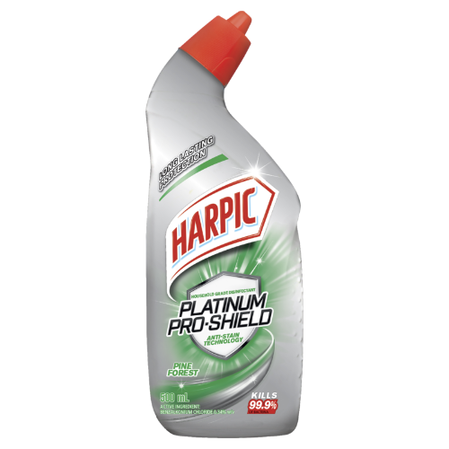 Harpic Platinum Pro Shield Pine Forest Toilet Cleaner 500ml