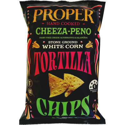 Proper Handcooked Cheeza Peno Tortilla Chips 170g