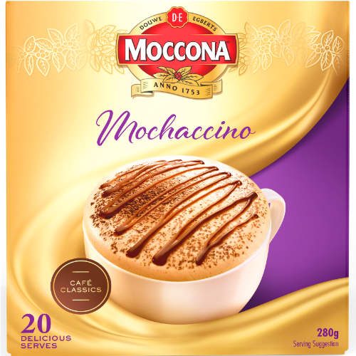 Moccona Cafe Classics Coffee Mix Mochaccino 20pk