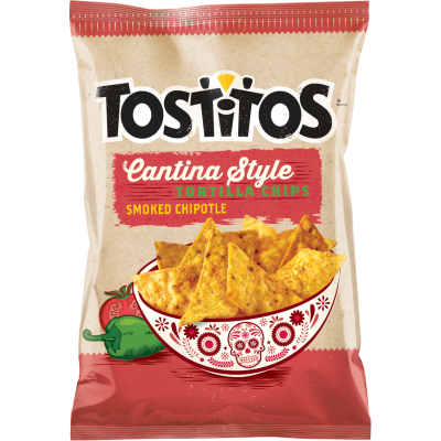 Tostitos Smoked Chipotle Cantina Style Tortilla Chips 175g