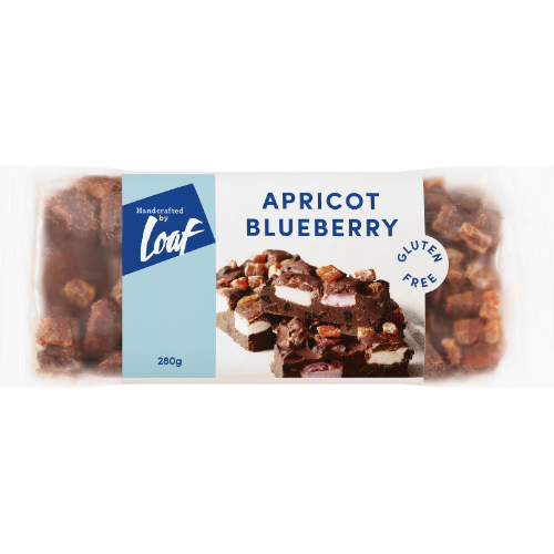 Loaf Apricot & Blueberry Rocky Road GF Slice 280g