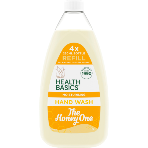 Health Basics The Honey One Hand Wash Refill 1L