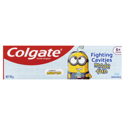 Colgate Kids Toothpaste Minions Mild Mint 6+yrs 90g