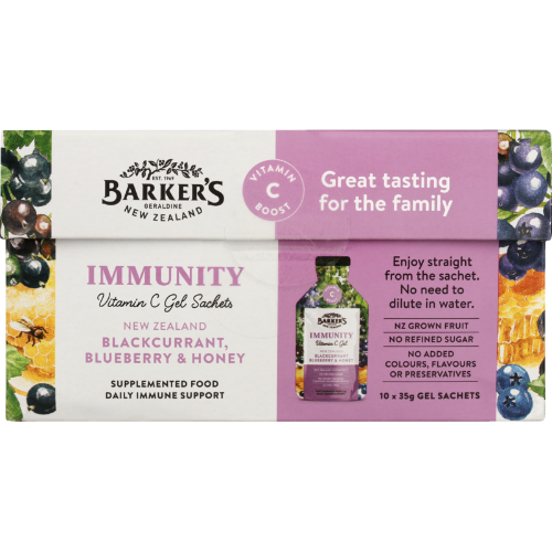 Barkers Immunity Sachets Berry & Honey 10pk 350g