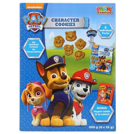 Park Avenue Paw Patrol Character Cookies 8pk 200g