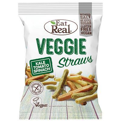 Eat Real Kale Tomato & Spinach Veggie Straws 113g