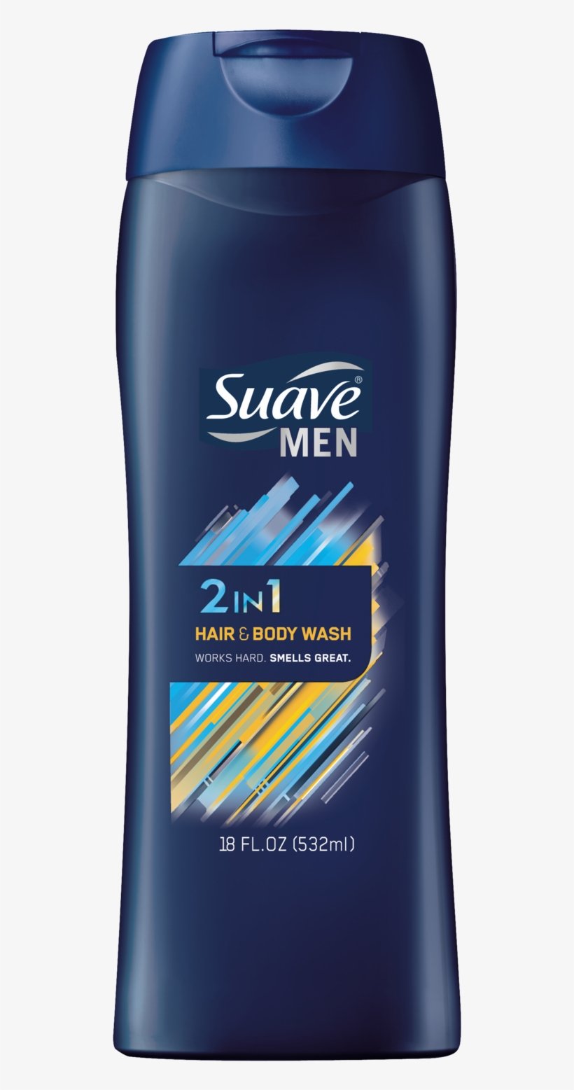 Suave Men 2 in 1 Hair & Body Wash 18 fl oz