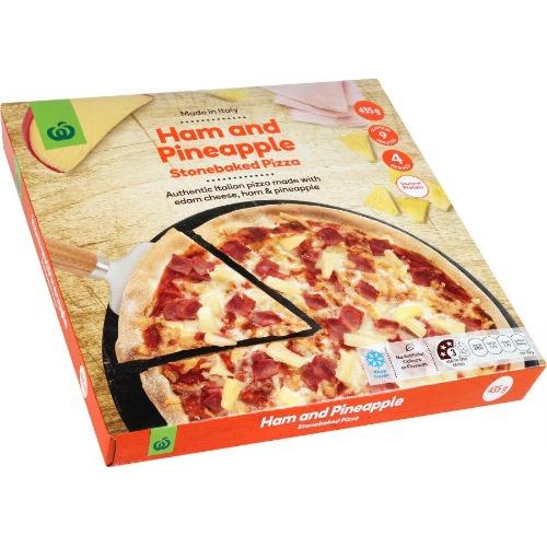 CD Ham & Pineapple Stonebaked Pizza 435g