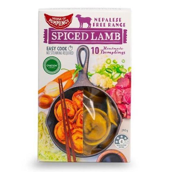 House of Dumplings Spiced Lamb 10pk