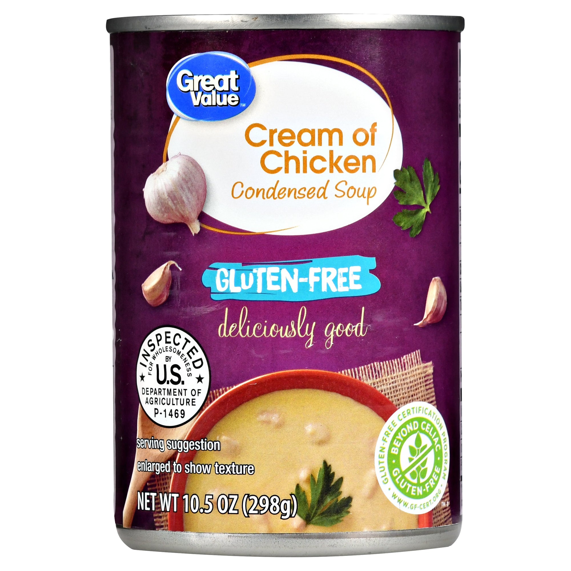 Great Value Gluten Free Cream of Chicken Soup