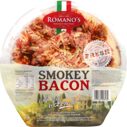 Romano's Smokey Bacon Pizza - 380g