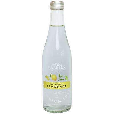 Barkers Soda Old Fashioned Lemonade 330ml