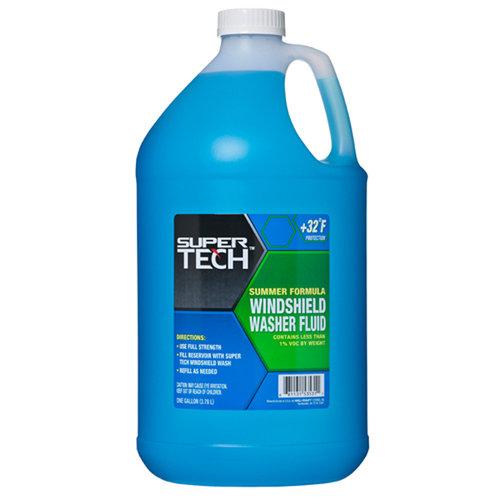 Super Tech Summer Formula Windshield Washer Fluid 1 Gallon