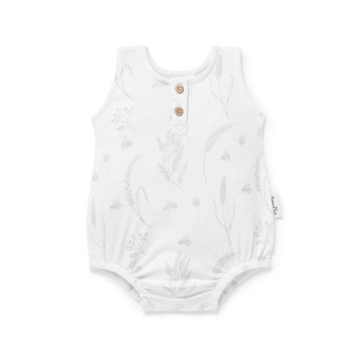 Aster & Oak White Bubble Romper Size 0 ea