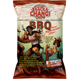 Snacka Changi BBQ Potato Chips 150g