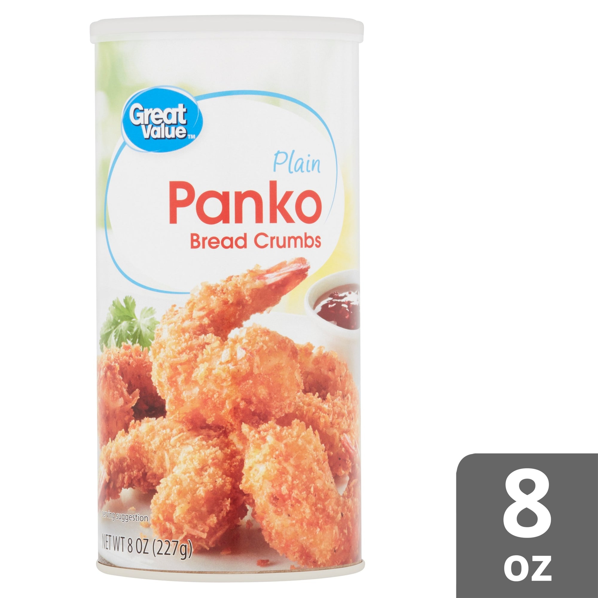 Great Value Plain Panko Bread Crumbs 8oz