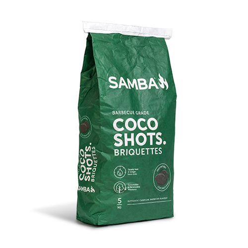 Samba Coco Shots Briquettes 10kg