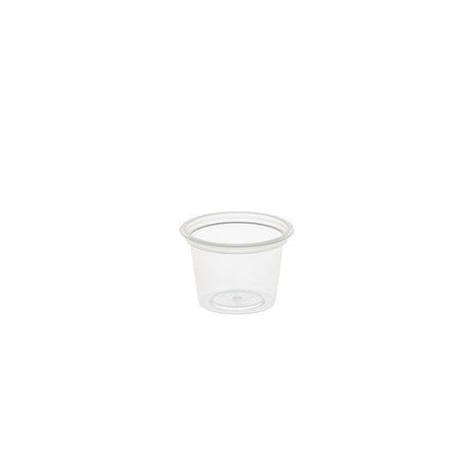 Uni-Chef  PP Round Container T100 30ml x 100pk