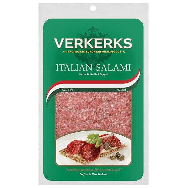 Verkerks Italian Salami 100gm