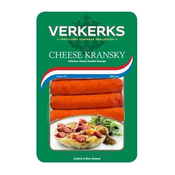 Verkerks Cheese Kransky 280gm